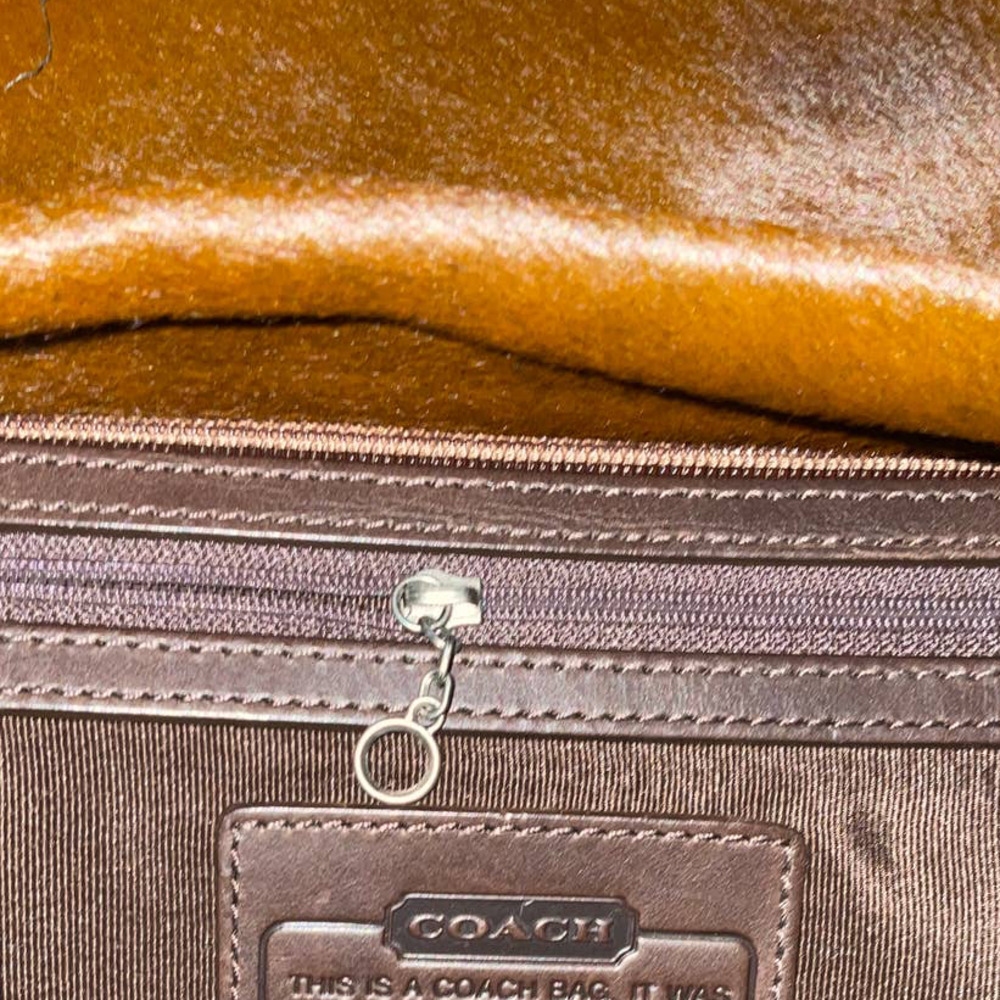 COACH RARE 2002  BRAIDED VINTAGE WEST END HOBO BAG 9446 EUC - Picture 15 of 16